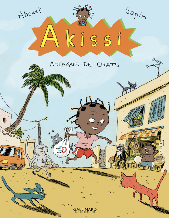 Knjiga Akissi 1  Attaque de chats Marguerite Abouet