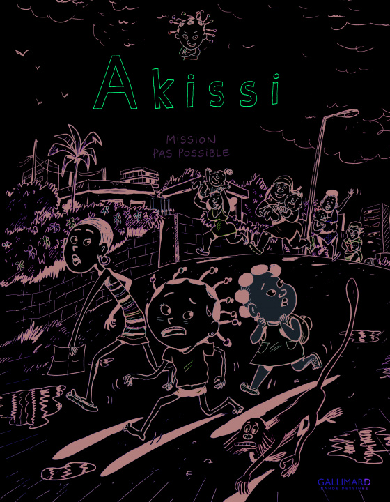 Книга Akissi - Mission pas Possible Marguerite Abouet