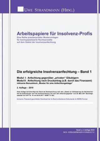 Carte Die erfolgreiche Insolvenzanfechtung - Band 1 Jens-Uwe Strandmann