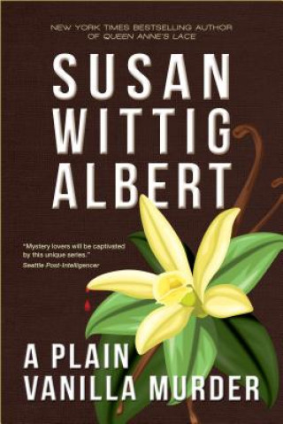 Carte Plain Vanilla Murder Susan Wittig Albert