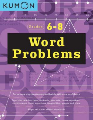 Könyv Word Problems: Grades 6 - 8 Kumon