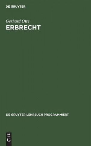 Boek Erbrecht Gerhard Otte