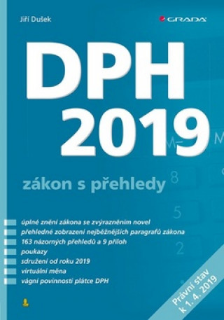 Kniha DPH 2019 Zákon s přehledy Jiří Dušek