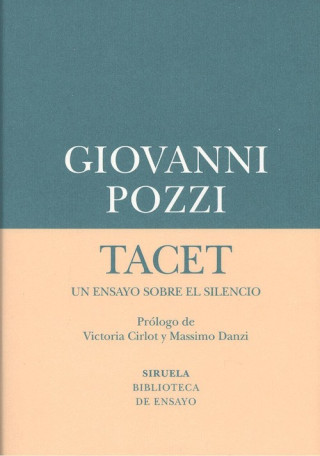 Libro TACET GIOVANNI POZZI