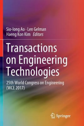 Livre Transactions on Engineering Technologies Sio-Iong Ao