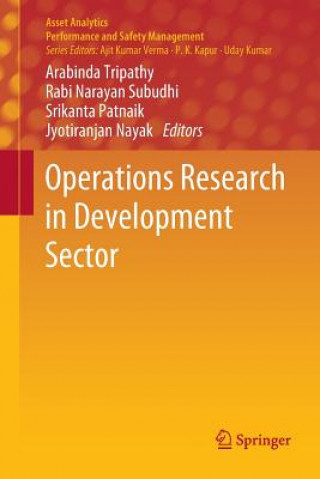 Könyv Operations  Research in Development Sector Arabinda Tripathy