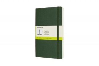 Book CLASSIC PLAIN SOFTCOVER NOTEBOOK MYRTLE GREEN Moleskine