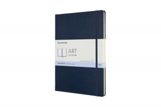 Kniha A4 ART SKETCHBOOK SAPPHIRE BLUE Moleskine