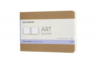 Carte ART POCKET SKETCH ALBUM KRAFT BROWN Moleskine