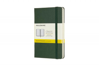 Könyv POCKET SQUARED HARDCOVER NOTEBOOK MYRTLE Moleskine