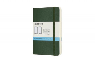Kniha POCKET DOTTED SOFTCOVER NOTEBOOK MYRTLE Moleskine