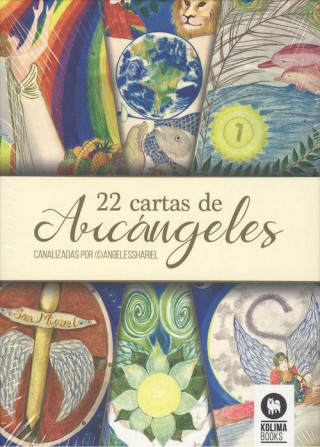 Kniha 22 CARTAS DE LOS ARCÁNGELES ANGELES SHARIEL