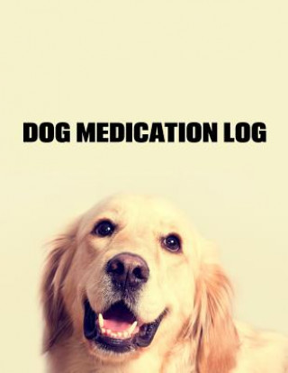 Książka Dog Medication Log John Paxwell