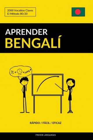 Kniha Aprender Bengali - Rapido / Facil / Eficaz Pinhok Languages