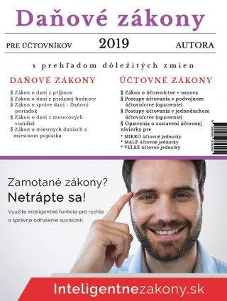 Libro Daňové zákony 2019 pre účtovníkov 