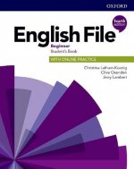 Carte English File: Beginner: Student's Book with Online Practice Clive Oxenden
