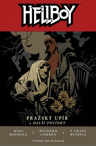 Book Hellboy Pražský upír Mike Mignola
