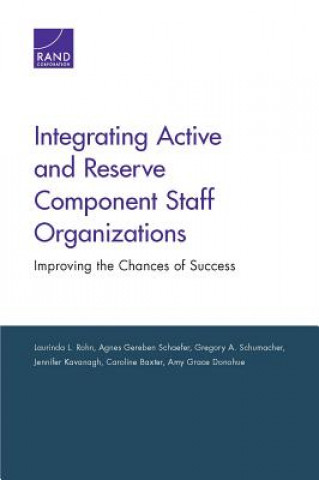 Kniha Integrating Active and Reserve Component Staff Organizations Laurinda L. Rohn