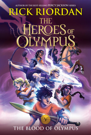 Kniha HEROES OF OLYMPUS BOOK FIVE THE BLOOD OF Rick Riordan