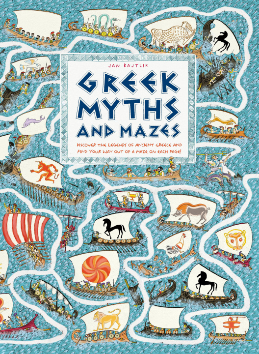 Kniha Greek Myths and Mazes Jan Bajtlik