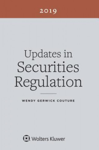 Kniha Updates in Securities Regulation: 2019 Edition Wendy Gerwick Couture