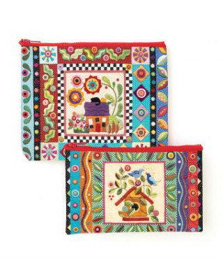 Kniha Colorful Creatures Eco Pouch Set Erica Kaprow