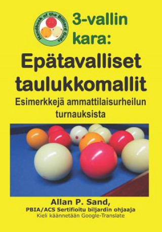 Kniha 3-Vallin Kara - Epätavalliset Taulukkomallit: Esimerkkejä Ammattilaisurheilun Turnauksista Allan P. Sand