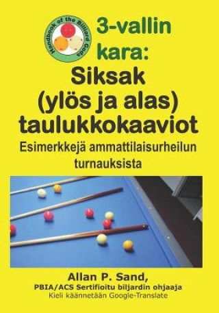 Kniha 3-Vallin Kara - Siksak (Ylös Ja Alas) Taulukkokaaviot: Esimerkkejä Ammattilaisurheilun Turnauksista Allan P. Sand