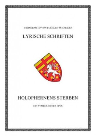 Buch Holophernens Sterben Werner Otto von Boehlen-Schneider