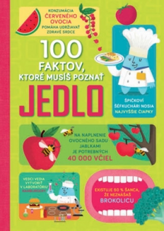 Kniha 100 faktov, ktoré musíš poznat Jedlo Alice James