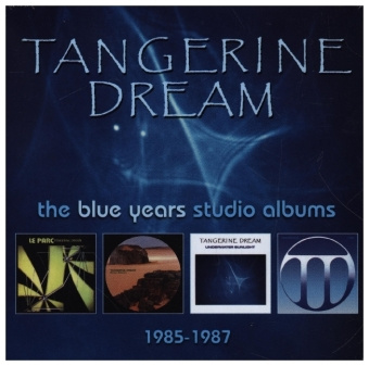 Audio The Blue Years Studio Albums 1985-1987: 4CD Remast Tangerine Dream