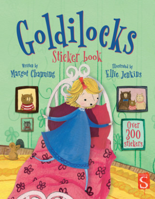 Carte Scribblers Fun Activity Goldilocks & the Three Bears Sticker Book Margot Channing