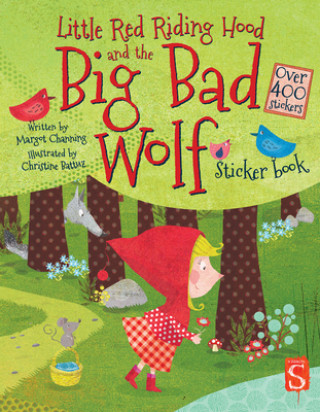 Carte Scribblers Fun Activity Little Red Riding Hood Sticker Book Margot Channing