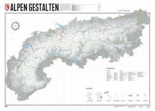 Nyomtatványok Alpen Gestalten - 140 x 100 cm Stefan Spiegel