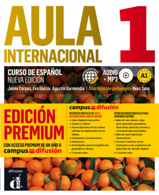 Книга Aula internacional 1 Nueva edición Nivel A1-Libro del alumno + CD Premium 1er TR 
