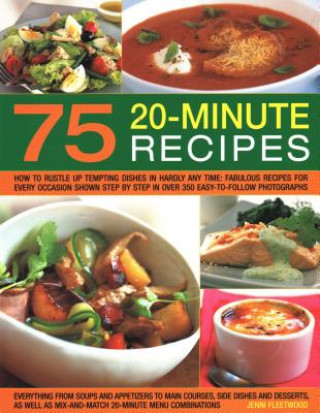 Könyv 75 Twenty-Minute Tasty Recipes Jenni Fleetwood
