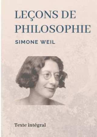 Kniha Lecons de philosophie Simone Weil