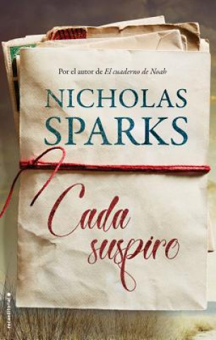 Kniha CADA SUSPIRO Nicholas Sparks