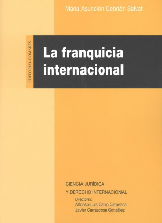 Könyv LA FRANQUICIA INTERNACIONAL MARIA CEBRIAN SALVAT