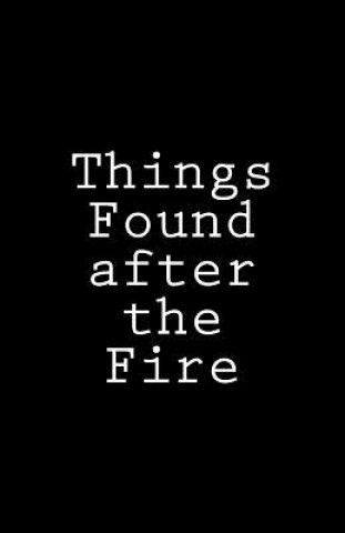 Knjiga Things Found after the Fire Sean Voisin