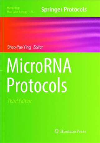 Knjiga MicroRNA Protocols Shao-Yao Ying