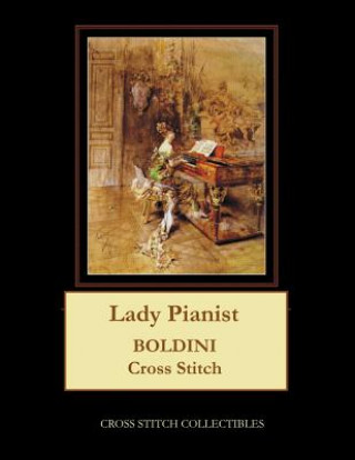 Carte Lady Pianist Cross Stitch Collectibles