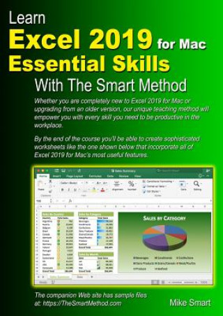 Könyv Learn Excel 2019 for Mac Essential Skills with The Smart Method Mike Smart