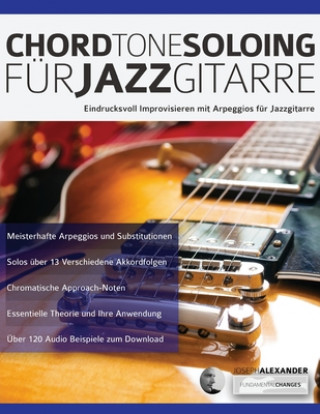 Kniha Chord Tone Soloing fu&#776;r Jazzgitarre Elisabeth Pfeiffer