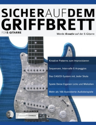Kniha Sicher auf dem Griffbrett fu&#776;r Gitarre Elisabeth Pfeiffer