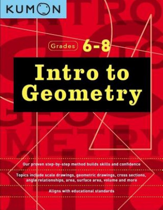 Книга Intro to Geometry: Grades 6 - 8 Kumon