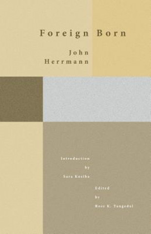 Knjiga Foreign Born John Herrmann