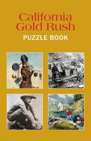 Carte California Gold Rush Puzzle Book Grab a Pencil Press