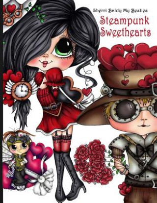 Buch Sherri Baldy Steampunk Sweethearts My Besties Coloring Book Sherri Ann Baldy