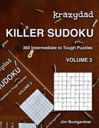 Kniha Krazydad Killer Sudoku Volume 2 Jim Bumgardner